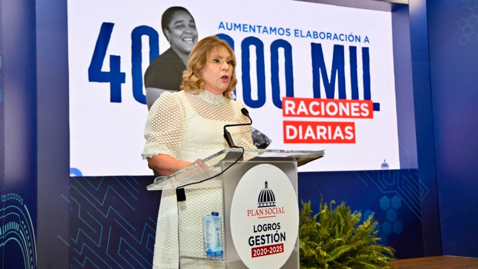 Directora del Plan de Asistencia Social de la Presidencia presenta logros de su gestión 2020-2025.