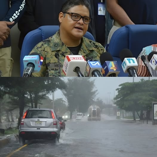 COE mantiene media República Dominicana bajo vigilancia por intensas lluvias