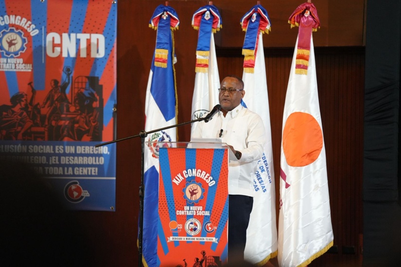 Jacobo Ramos destaca respaldo del presidente Abinader a los trabajadores y a la clase sindical