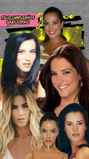  Gaby Espino, actriz, modelo y presentadora venezolana celebró recientemente su 48 cumpleaños