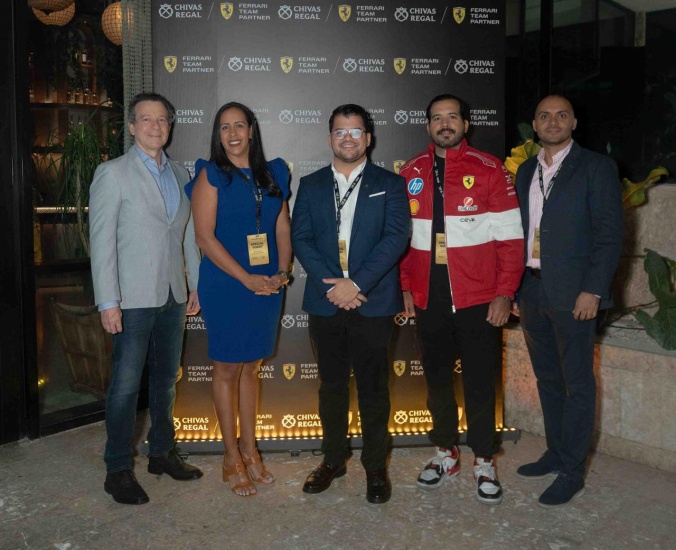 Chivas Regal y Scuderia Ferrari celebran su alianza con experiencia exclusiva en República Dominicana