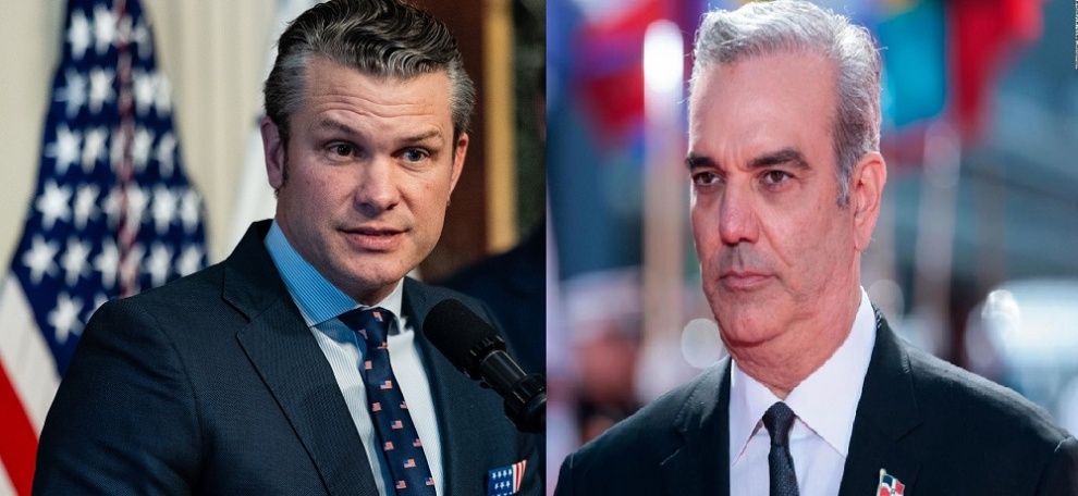 Pete Hegseth secretario de Guerra de Estados Unidos, llegará hoy al país para reunirse con el presidente Abinader