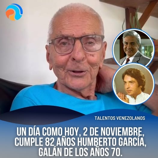 Humberto García, celebrado actor venezolano galán de televisión de los años 70