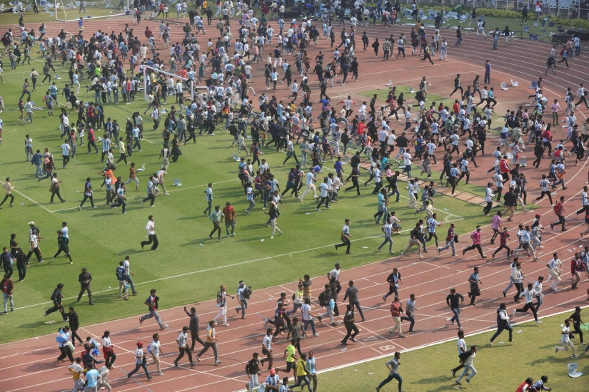 El caos que desató la visita de Lionel Messi en India: el público destrozó el estadio y se abrió una investigación