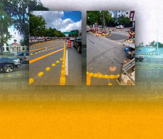 MOPC aclara apertura de retorno en la avenida 27 de febrero, frente al Ministerio de Defensa