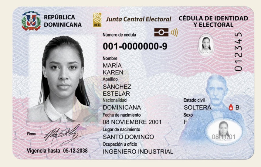 JCE publica cronograma de renovación de la nueva cédula de identidad dominicana