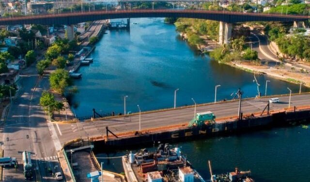 Obras Públicas informa cierre de el puente flotante este sábado de 10:00 de la mañana a 12:00 del mediodía