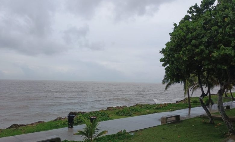 Este miércoles el territorio nacional continuará bajo la influencia de un viento moderado y prevé lluvias débiles