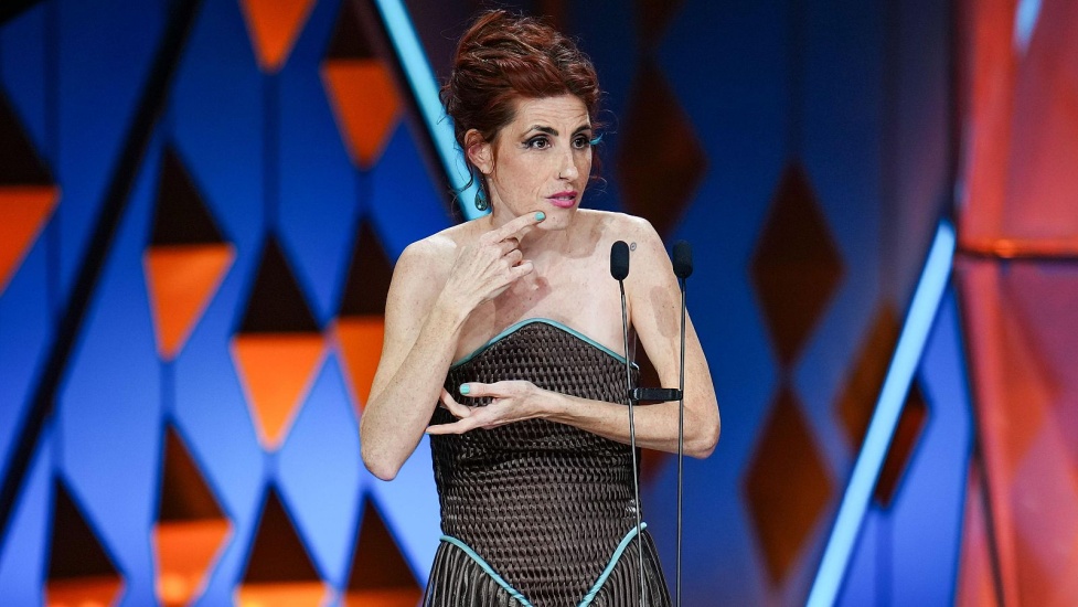 Miriam Garlo, primera actriz sorda en ganar un Premio Goya