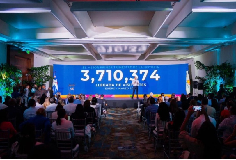RD recibe más 3,7 millones de visitantes en primer trimestre