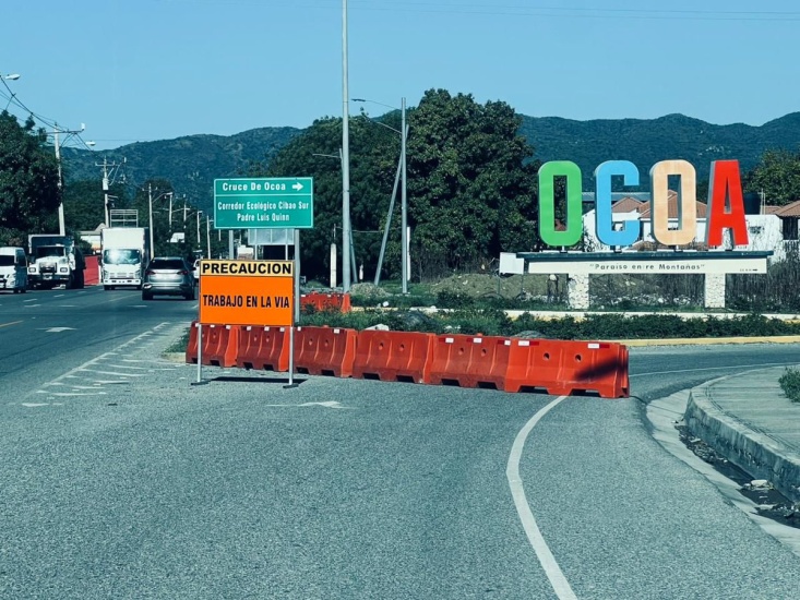 Digesett cierra parcialmente la vía que comunica hacia San José de Ocoa;  ofrece rutas alternas y restricciones para vehículos pesados