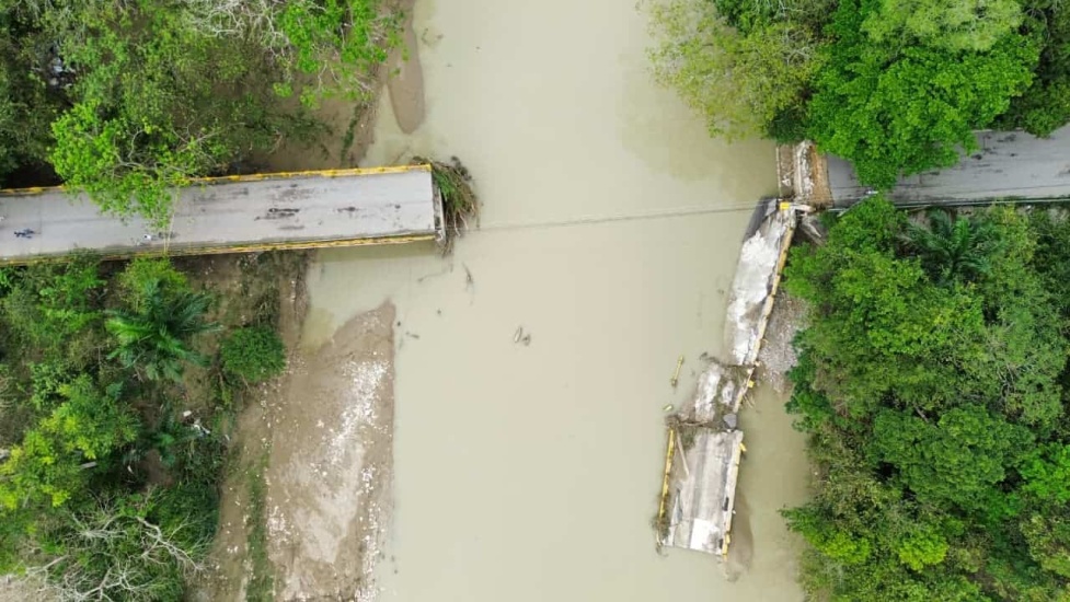 Ministro de la Presidencia, informó que Ingeniería Estrella asumirá reconstrucción de puente en Montellano 