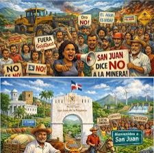 Grupos sociales se mantienen firmes en San Juan y aseguran que no cederán en la defensa de sus recursos naturales