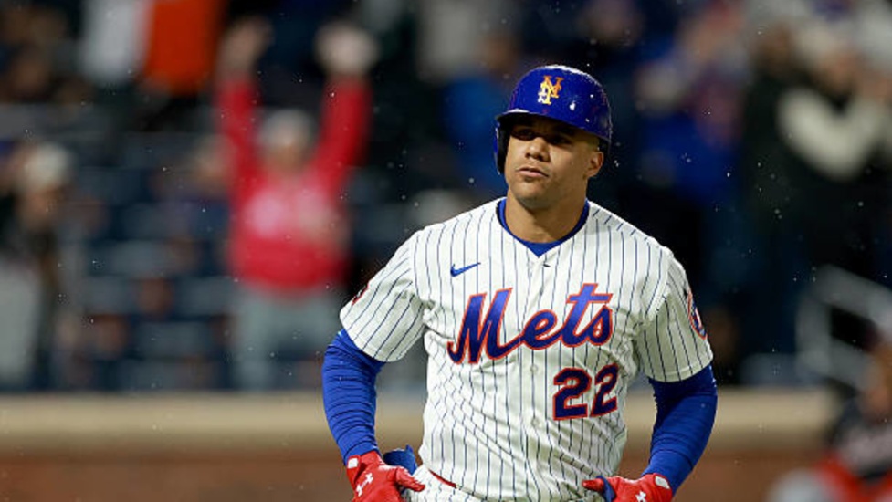 Juan Soto bateó  jonrón pero no pudo salvar los Mets;  Esteury Ruiz para la calle, Reynaldo López gana, resúmen