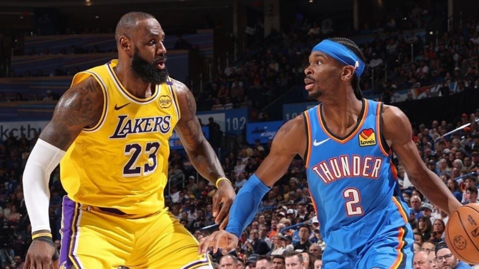 Thunder doblega Lakers y coloca serie 2-0; LeBron jugó su partido 300 en playoffs, Pistons aventaja Cavs con 2 y 0, resúmen 