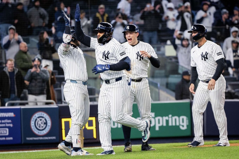 Dominicano Amed Rosario encabezó fiesta de jonrones criollos con dos, Soto, Jeremy, Valdez, Machado y Laureano se fueron apara la calle, resúmen 