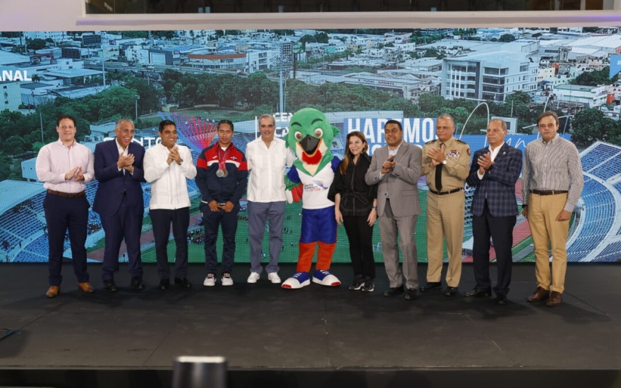 Presidente Abinader recibirá hoy llama de los Juegos Centroamericanos y del Caribe