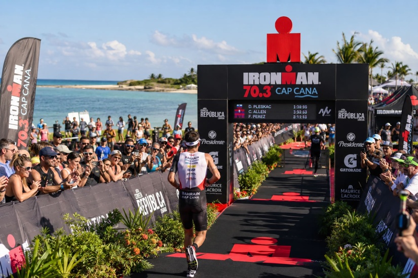  Arranó este domingo el Ironman 70.3 Cap Cana, con la participación de 198 dominicanos
