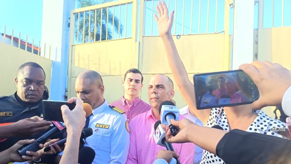 Mario José Redondo Llenas y sus primeras palabras públicas tras salir hoy de Najayo 