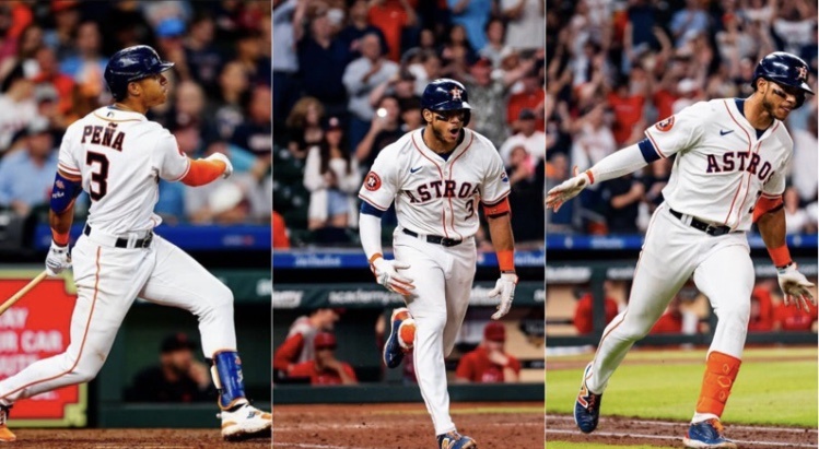 Dominicanos Jeremy Peña e Isaac Paredes guían triunfo con sendos vuelacercas; Azulejos, Bravos y Cubs ganan, resúmen 