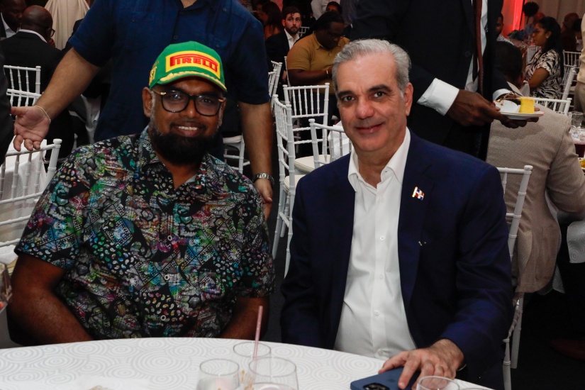 Presidente Abinader llega a Guyana en cuarta visita oficial para sostener reunión bilateral con su homólogo Mohamed Irfaan Alí