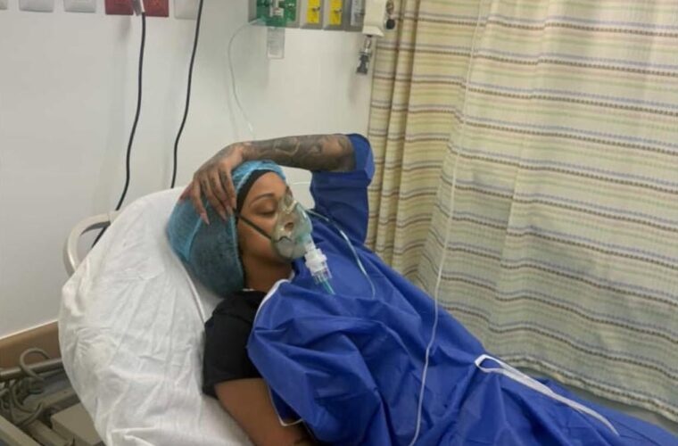 Exponente urbana La Perversa fue ingresada en un centro médico tras sufrir un desmayo.