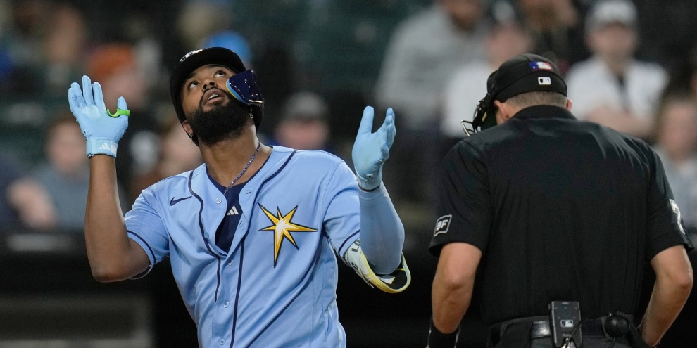 Junior Caminero sopla jonrón nueve en victoria de los Rays, Geraldo Perdomo tambié se va para la calle; resúmen 