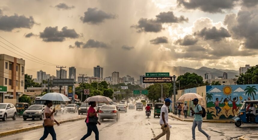 Este martes onda tropical y vaguada provocarán aguaceros y tormentas eléctricas en gran parte del país 