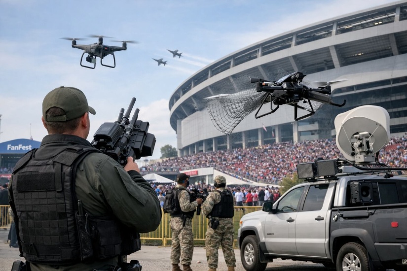 El FBI de Atlanta incautó tres drones cerca del Mundial y advierte por multas de hasta 100.000 dólares