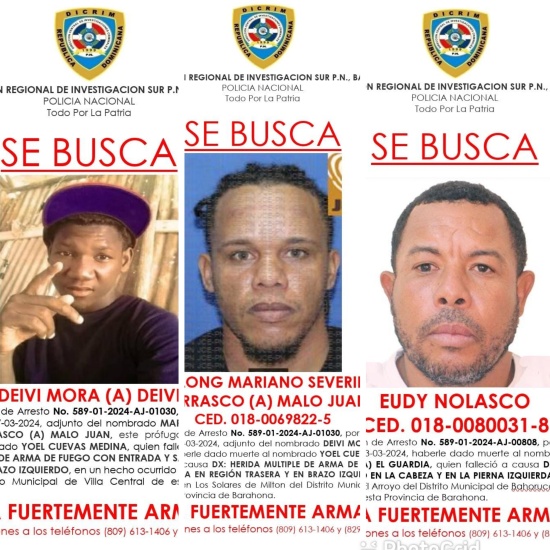 DNI entrega a la Policía Nacional a dos dominicanos buscados por asesinato en Barahona que estaban prófugos en Haití