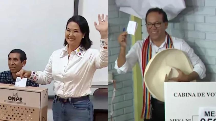 Sánchez supera a Fujimori en el conteo en Perú, con 94,20 % de las actas contabilizadas
