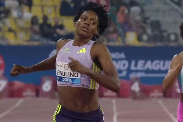 !Lo hizo! Marileidy Paulino gana y pulveriza récord de este meeting con 48.91en la Liga Diamante
