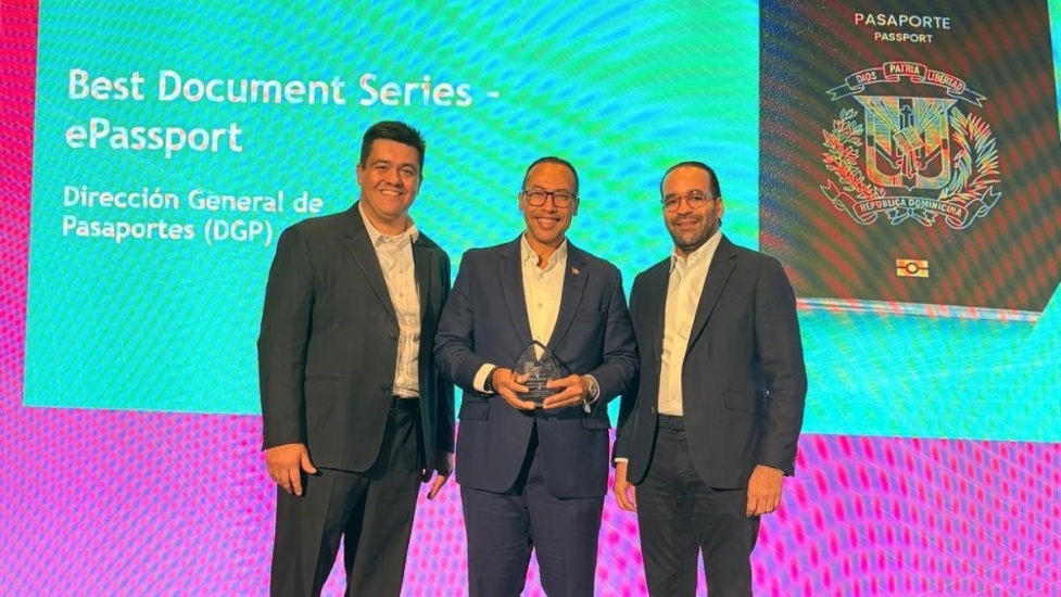 High Security Printing Latin America Award reconoce pasaporte electrónico dominicano