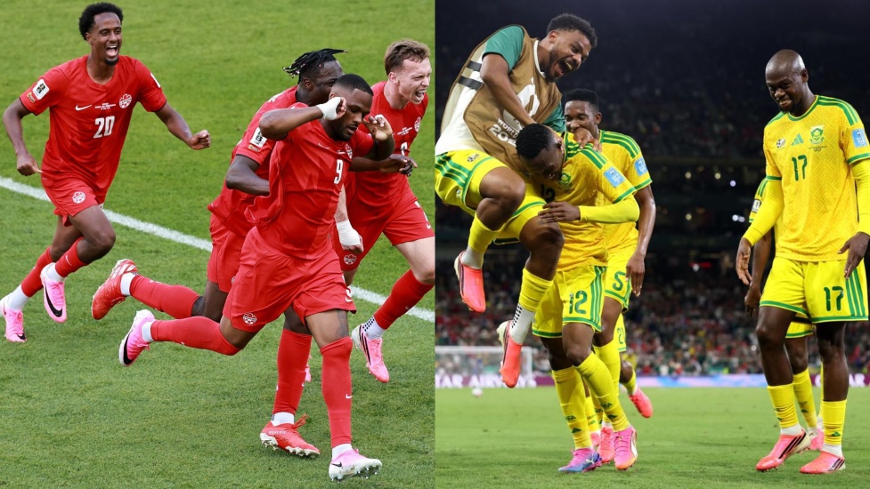 Canadá se convierte en el primer equipo que alcanza los octavos de final, al eliminar a Sudáfrica  