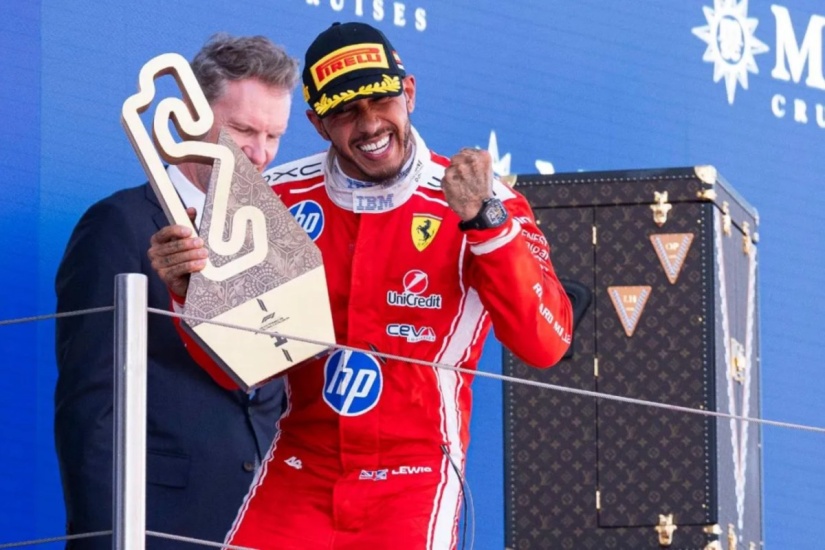 Lewis Hamilton, se impone en el Gran Premio de Barcelona-Cataluña de Fórmula 1