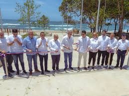 Presidente Luis Abinader, encabeza inauguración del Bulevar de la Salud en el municipio de Haina