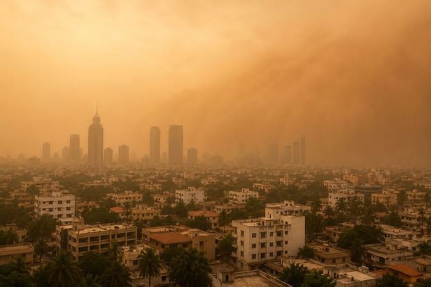 Para este martes sigue dominando el Polvo del Sahara afectando la calidad del aire; calor y pocas lluvias