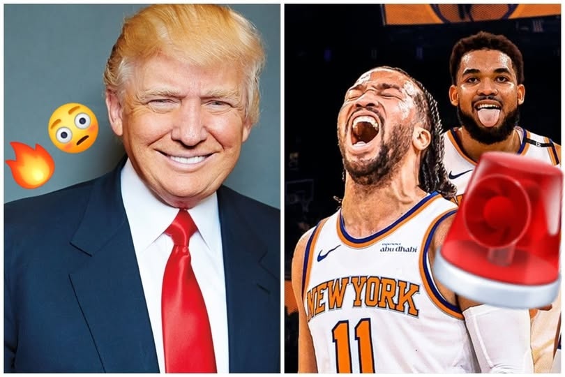 Explosión en la capital del mundo, Nueva York sede del tercer partido Knicks- Spurs en el Madison Square Garden, con Trump presente