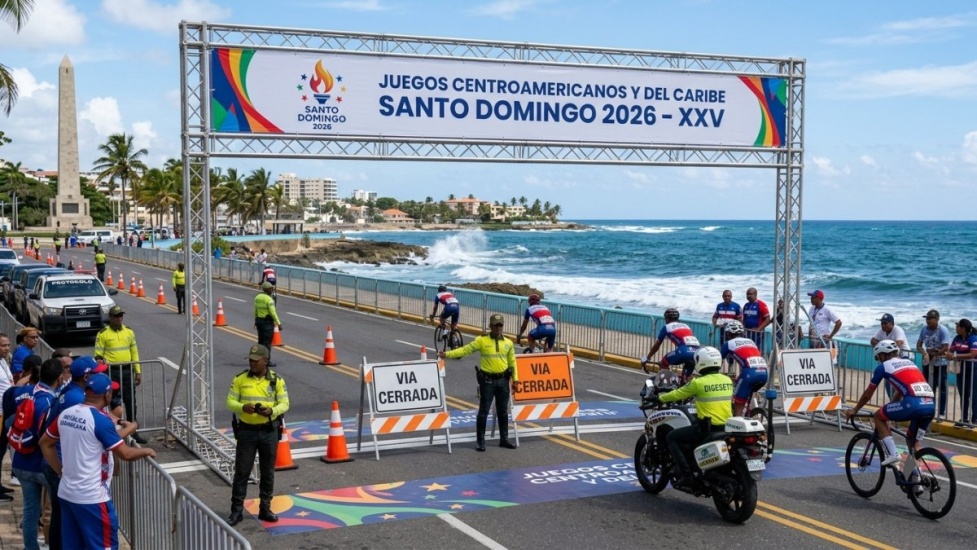 INTRANT anuncia que habrán cierres e interrupciones temporales en el tránsito este viernes por el Malecón de Santo Domingo y la avenida España