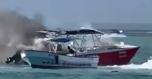 Una explosión produjo un incendio en una embarcación en la isla Saona, con un saldo de más de 20 heridos