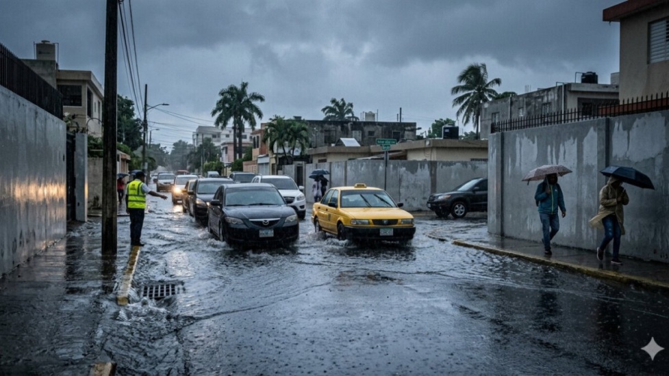 Incidencia de una vaguada provocará aguaceros dispersos hacia localidades de las regiones sureste, este jueves; mucho calor
