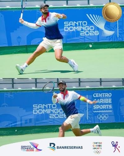 RD conquista su tercer oro consecutivo en la Copa de Naciones masculina de tenis; resúmen  jornada del viernes 