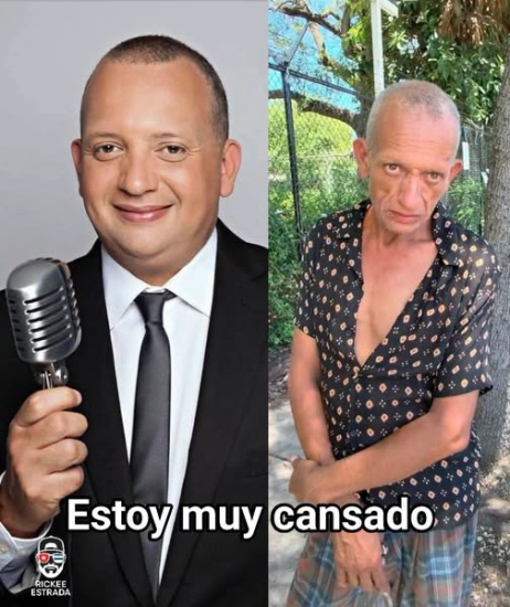  Rolando Saldívar fue una de las voces más espectaculares de la radio y la televisión hoy vaga por las calles fruto de las drogas