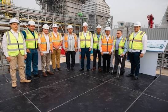 Presidente Luis Abinader encabezó una visita de supervisión a los trabajos de construcción de la Generadora San Felipe Andrés I