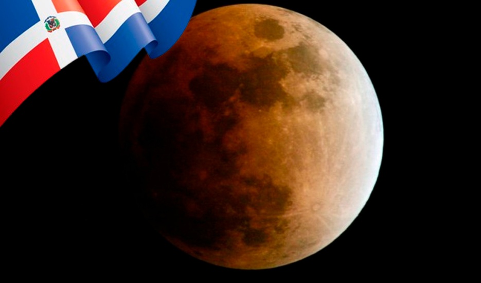  República Dominicana vivirá la experiencia de ser testigo de un eclipse parcial de Luna