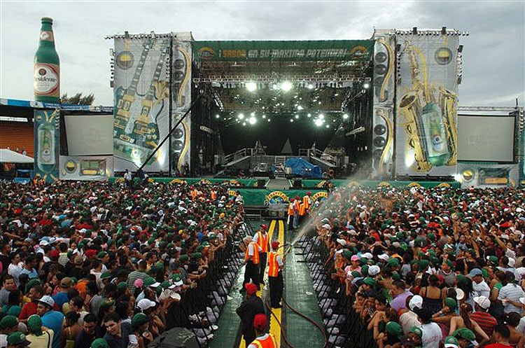 Festival Presidente de la Música el escenario que reunía las grandes estrellas 
