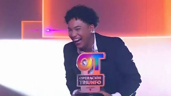 Dominicano Wandy Santana gana en la gran final del nuevo Operación Triunfo