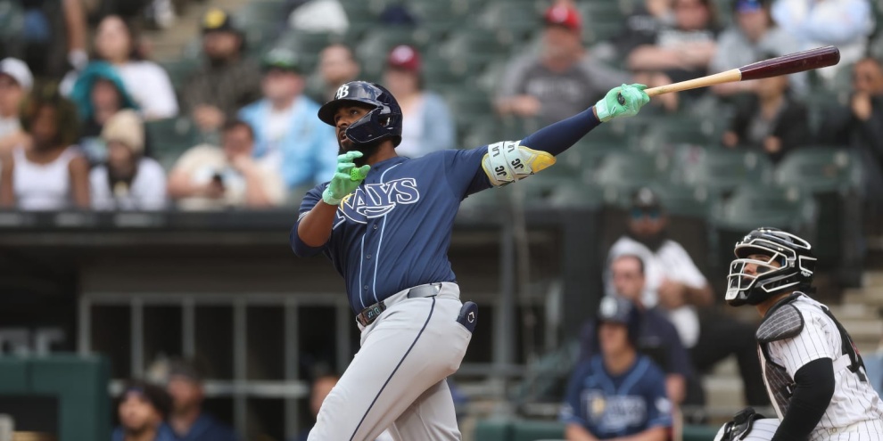Junior Caminero imparable pega jonrón 33; dominicanos Jesús Sánchez, Jorge Polanco y Leody Taveras se fueron de jonrón, resúmen 