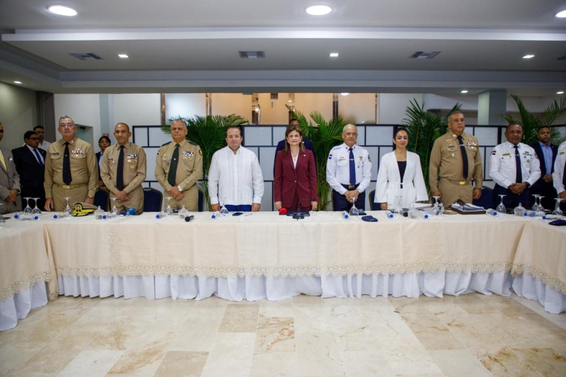 Vicepresidenta Raquel Peña encabeza reunión de seguimiento al Plan de Seguridad Ciudadana
