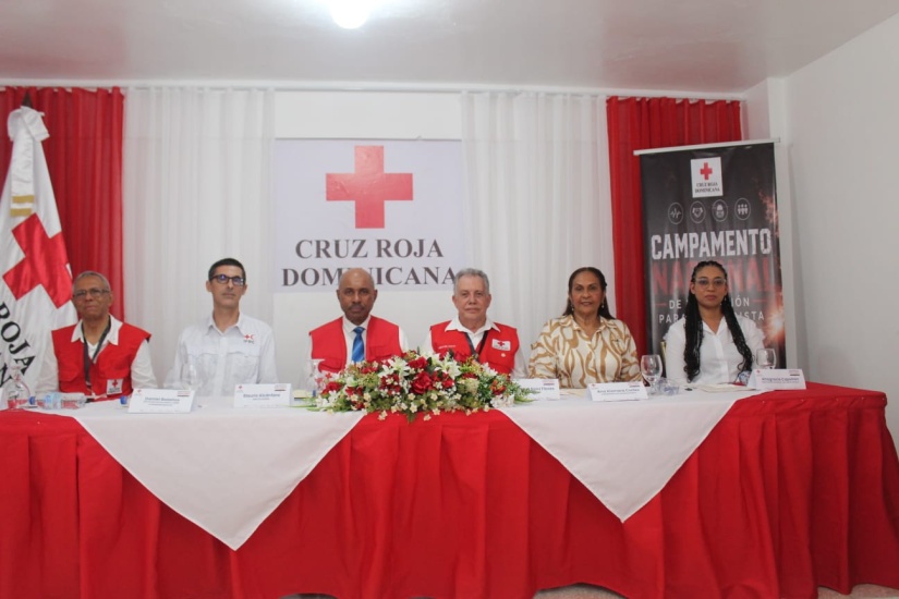 Cruz Roja inicio campamento en busca de certificación internacional de sus socorristas 
